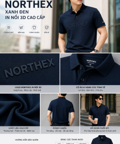 Áo Polo NORTHEX Xanh Đen